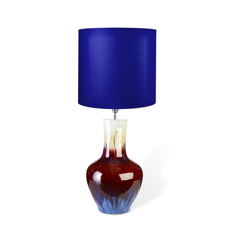 Tischlampe CRAZY Porzellan mehrfarbig