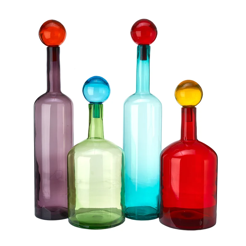 Deko Glasflaschen BUBBLES AND BOTTLES XXL