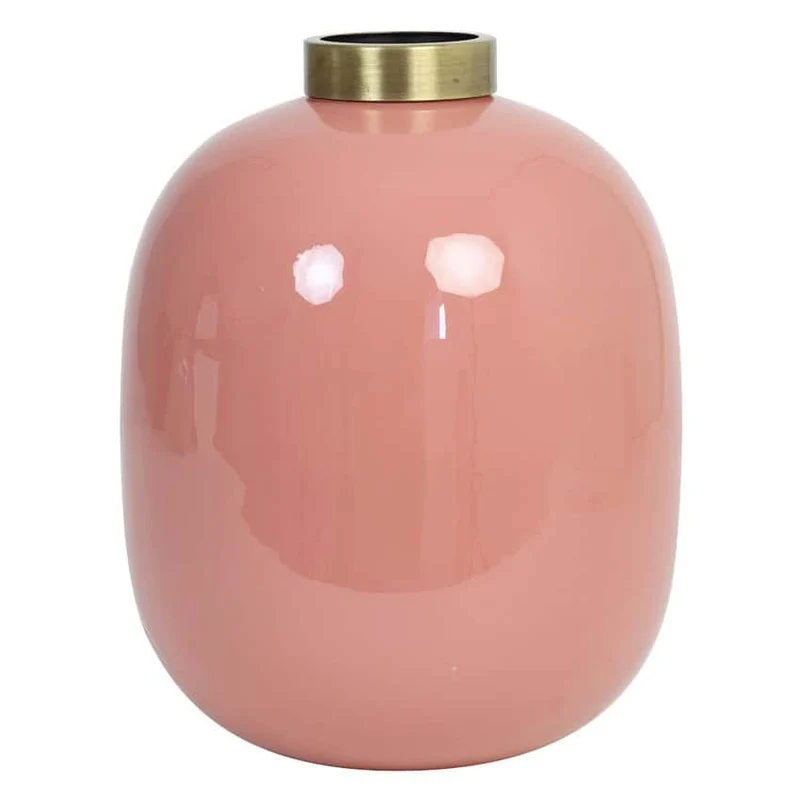 Vase CHOW koral-antik bronze Ø24x31 cm