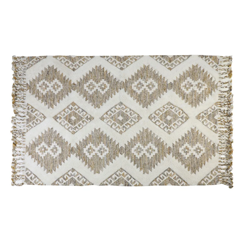 Teppich SUWADI ocker-weiß 230x160cm