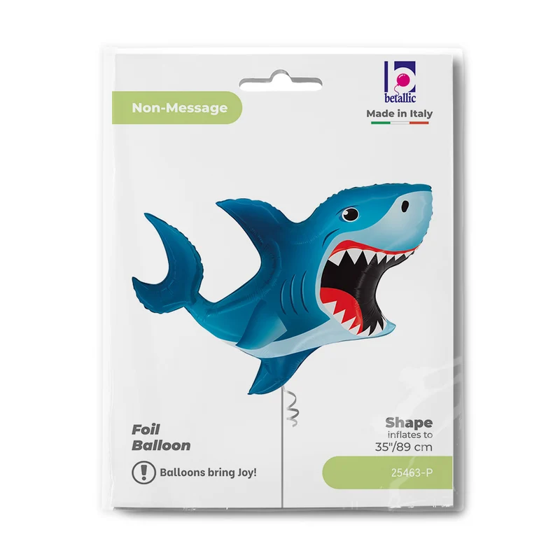 Shape Folienballon "Hai" | 89 cm