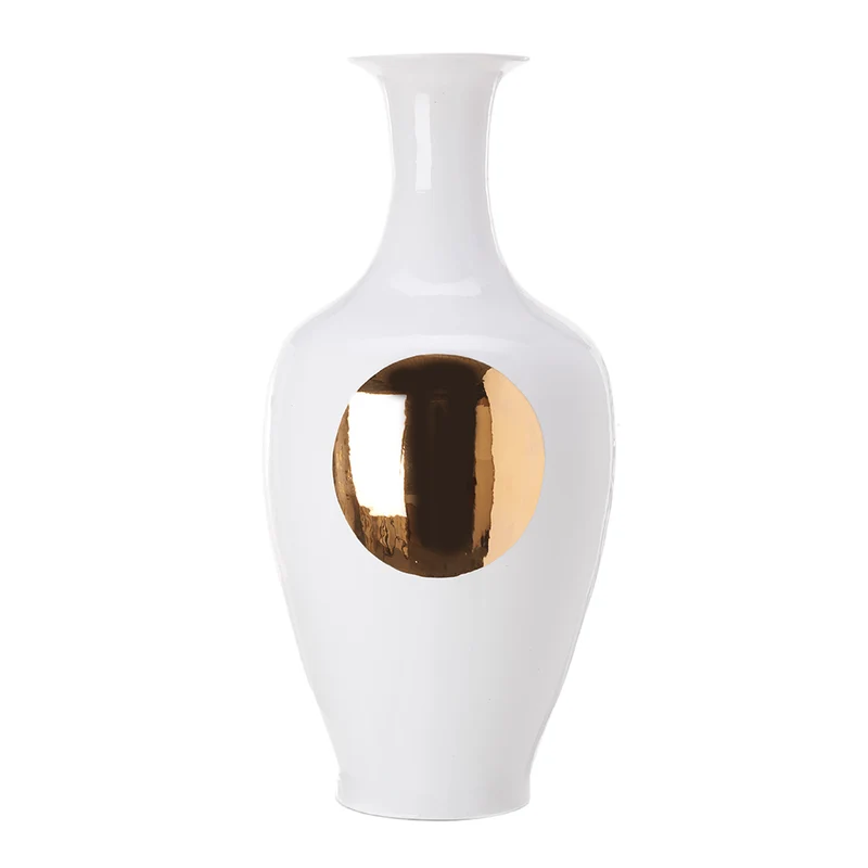 Vase CLASSIC GOLD DOT Ø40 x H90 cm