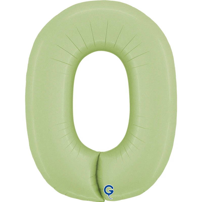 Riesenzahl Folienballon 40"/102cm | Satin Olive