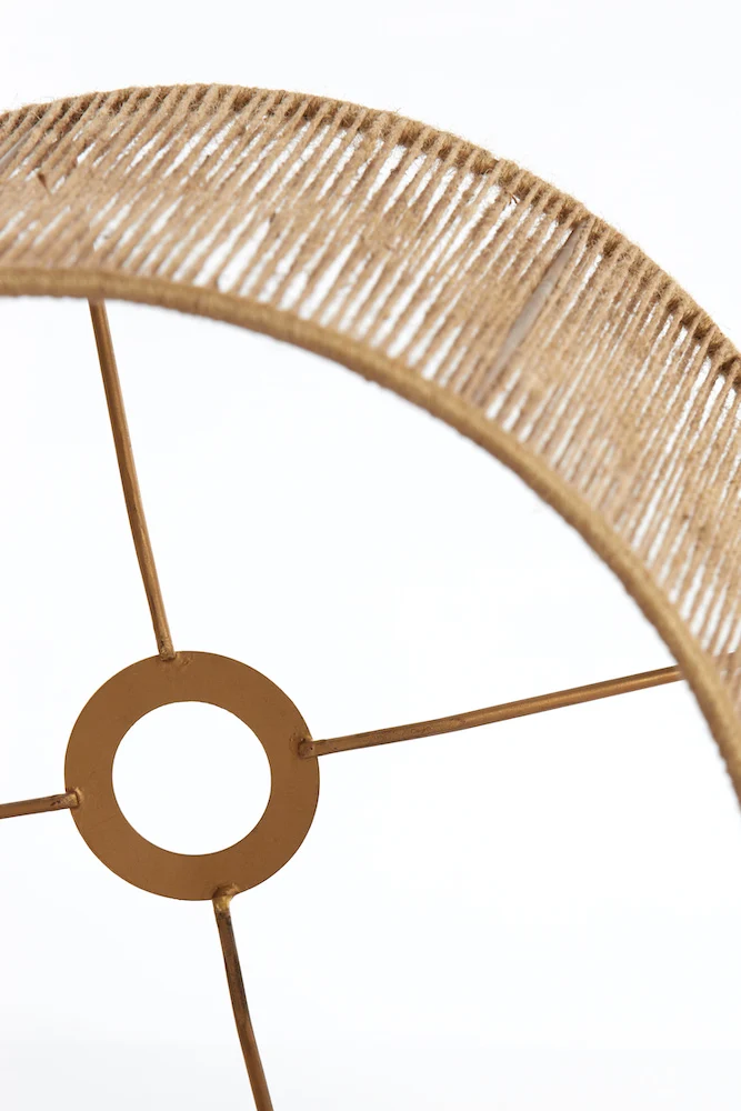 Stehleuchte FESTINA Jute-Mangoholz H150 cm