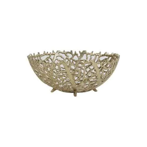 Schale GALAXA antik Gold Ø25,5x11 cm