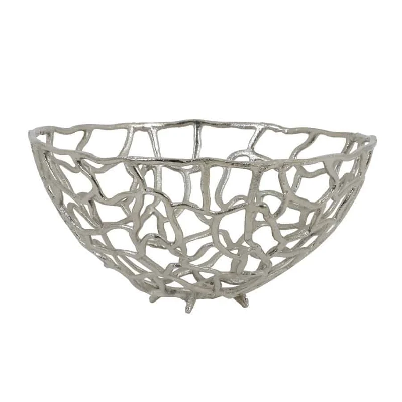 Obstschale GABAN nickel Ø39x19,5 cm
