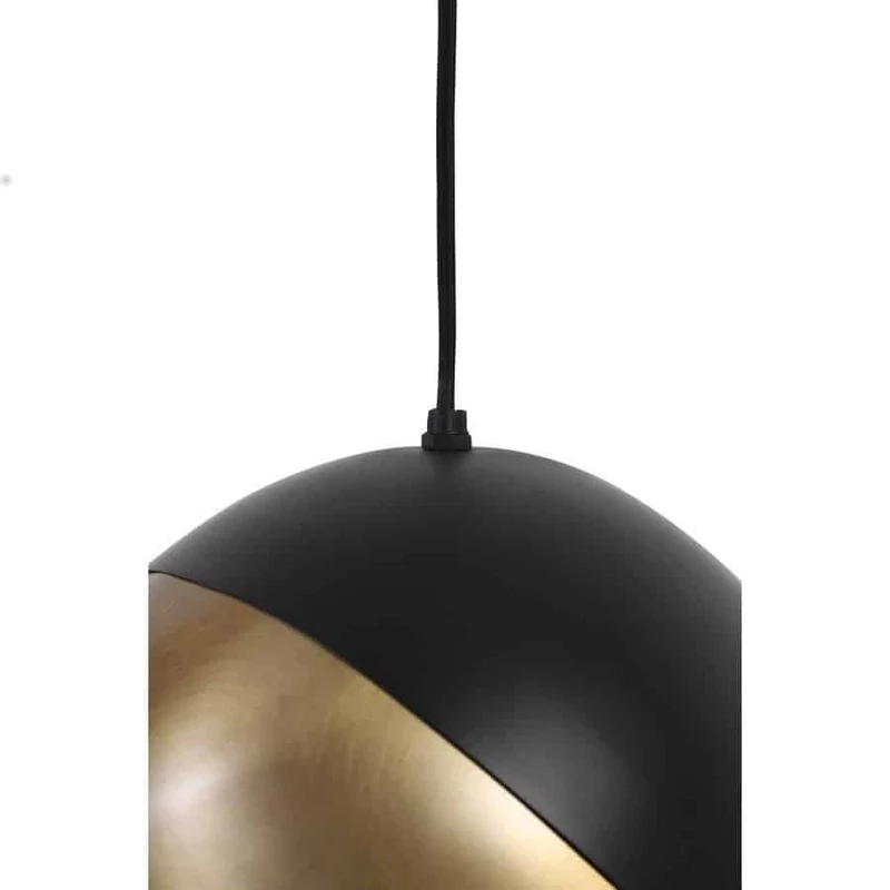 Pendelleuchte NAMCO antik bronze-matt schwarz Ø30 cm