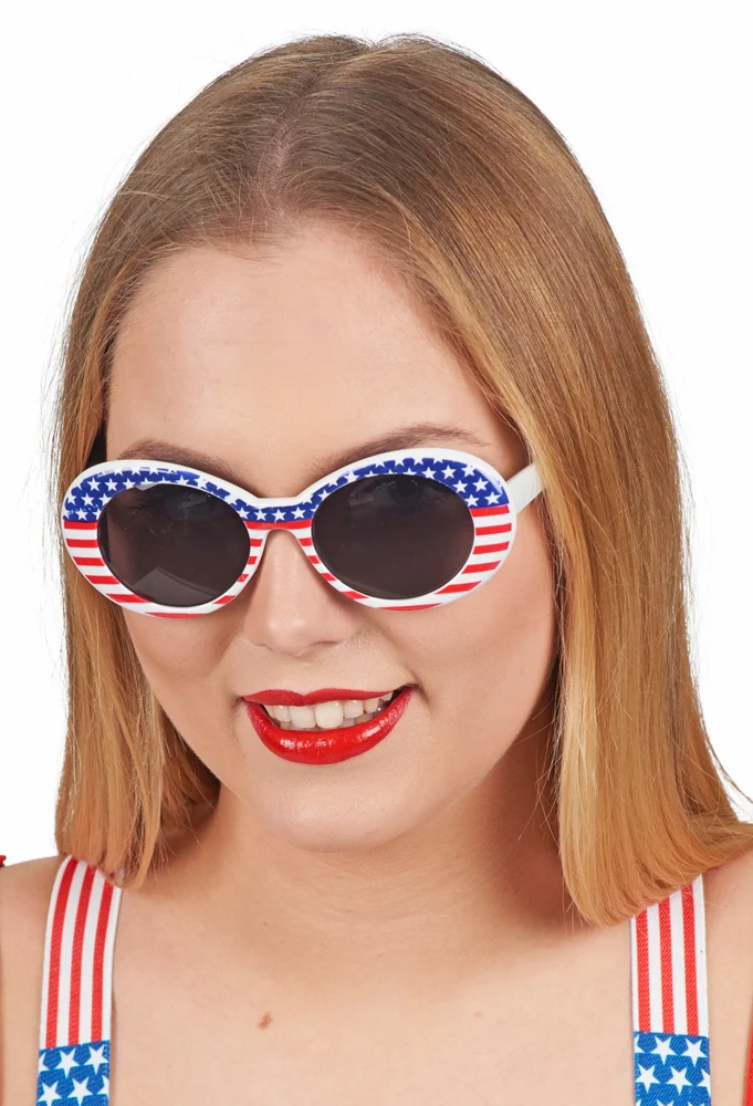 Brille "Miss America" - Mehrfarbig