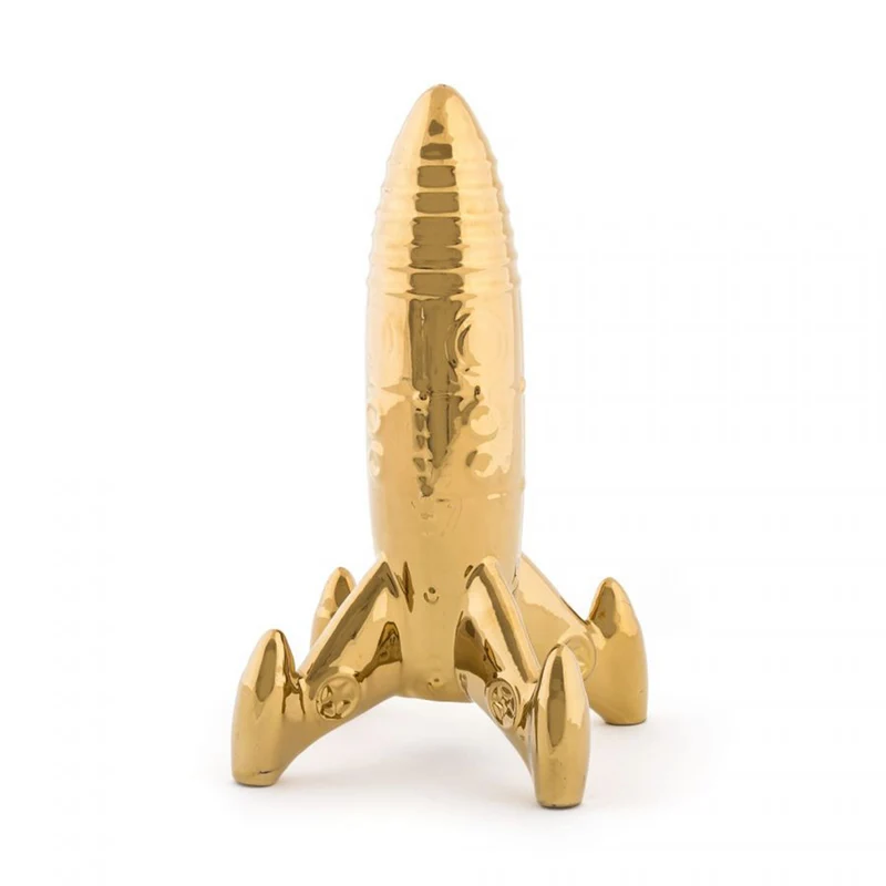 Dekofigur MY SPACESHIP Porzellan 23x13x27cm