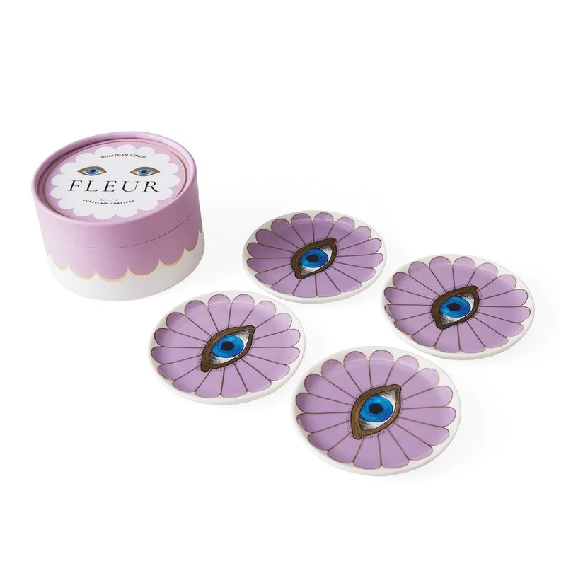 Untersetzer FLEUR - blaues Auge Ø10cm