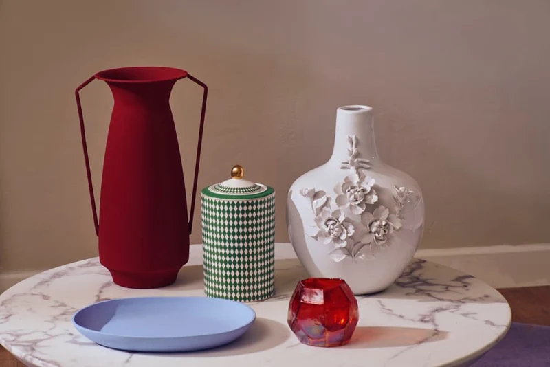 Vase 3D ROSE Porzellan