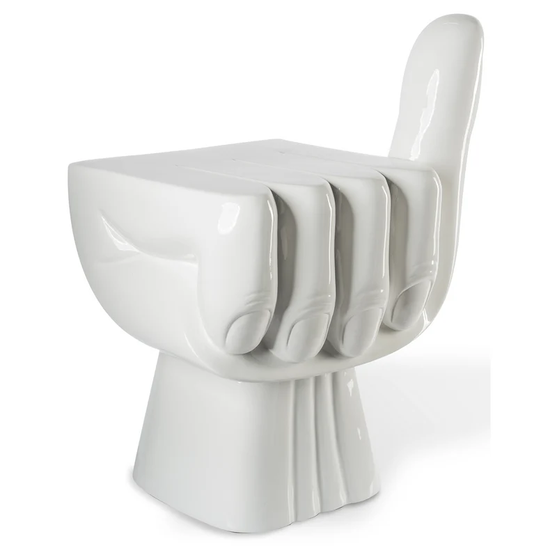 Design Stuhl FIST CHAIR weiß