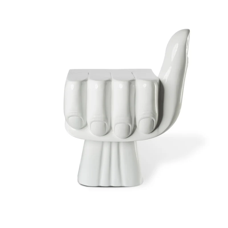 Design Stuhl FIST CHAIR weiß