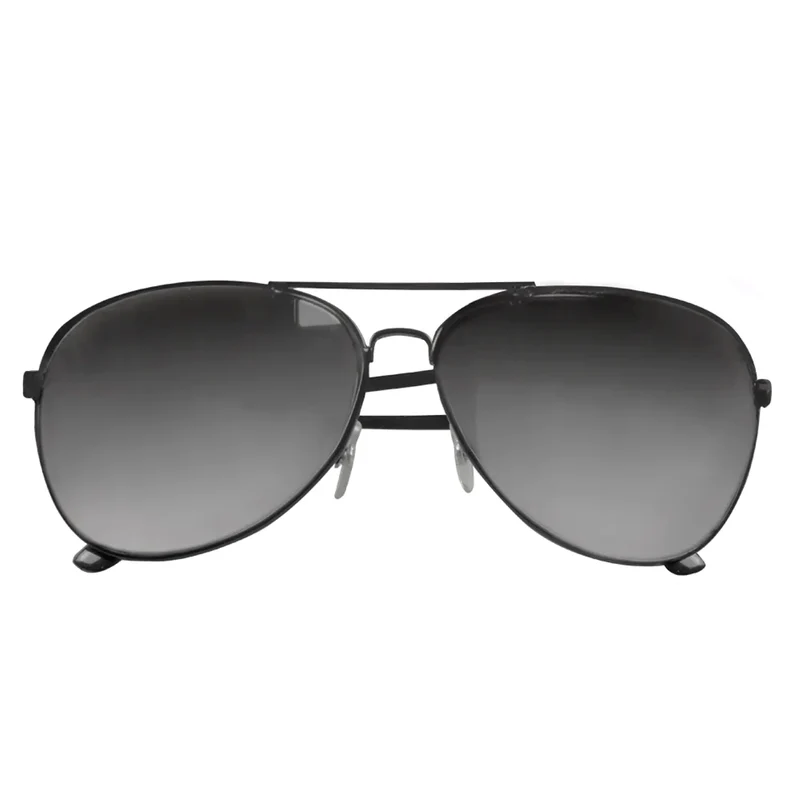 Brille "Police" | Verspiegelte Partybrille Silber