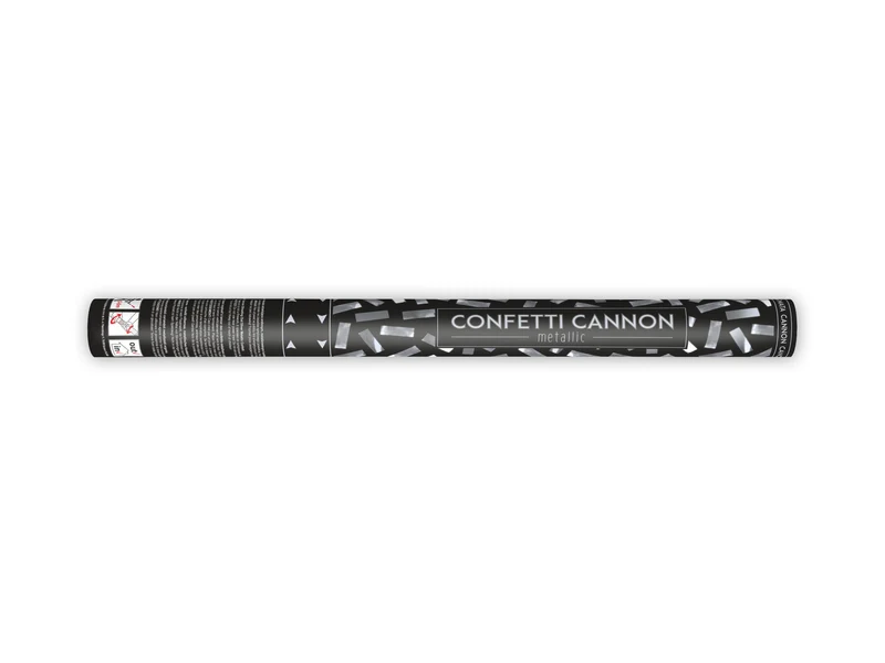 Konfettishooter Silber 60cm