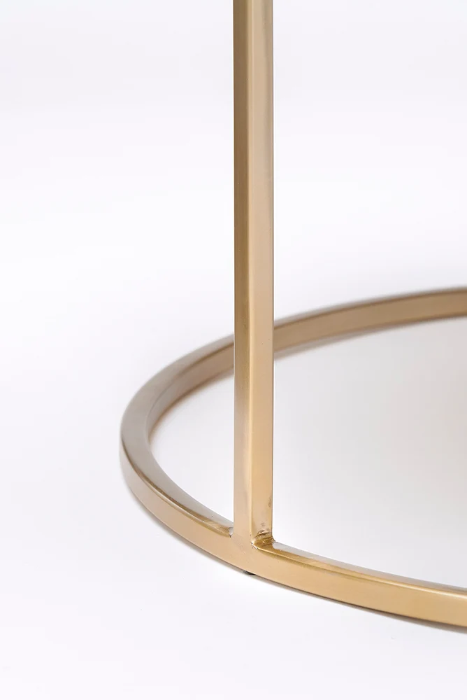 Couchtisch TALCA in Gold 2er-Set