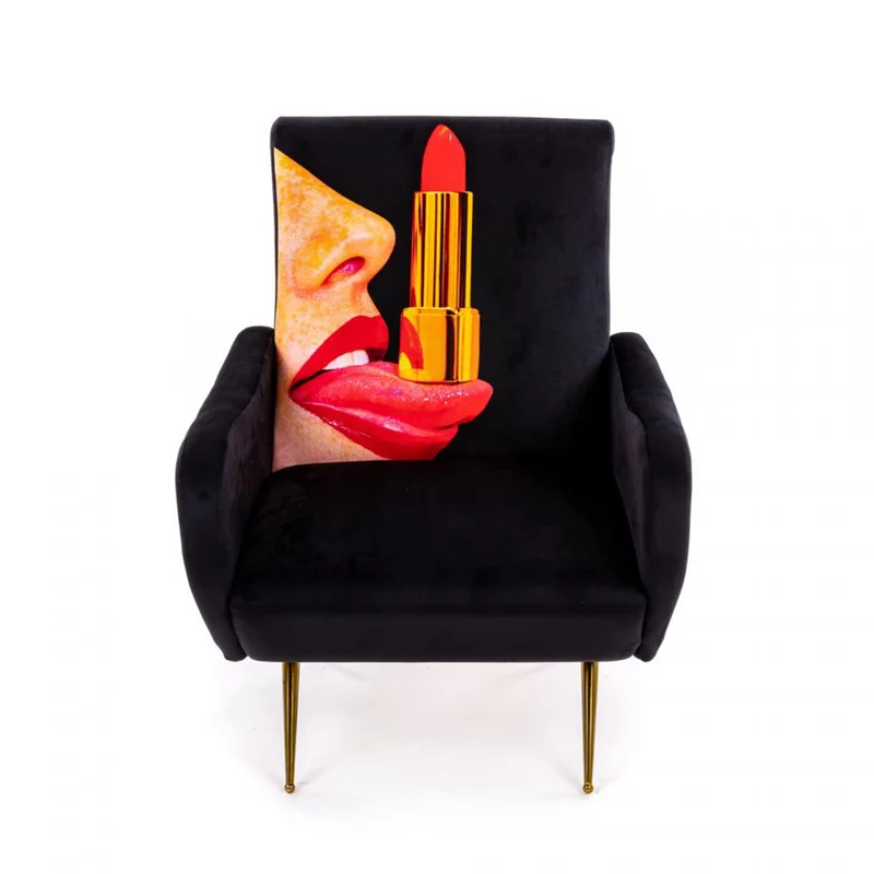 Sessel TONGUE schwarz