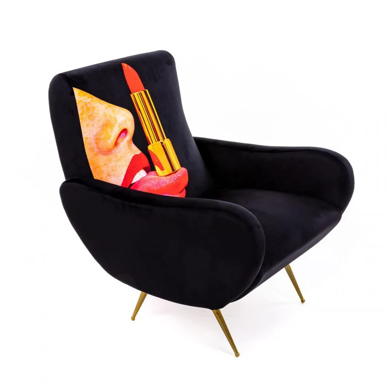 Sessel TONGUE schwarz