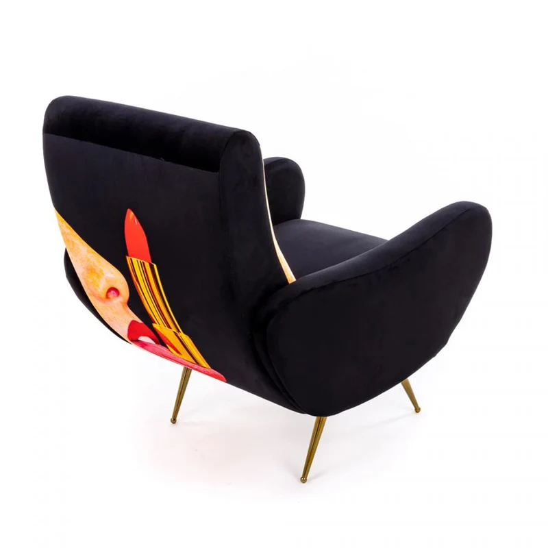 Sessel TONGUE schwarz