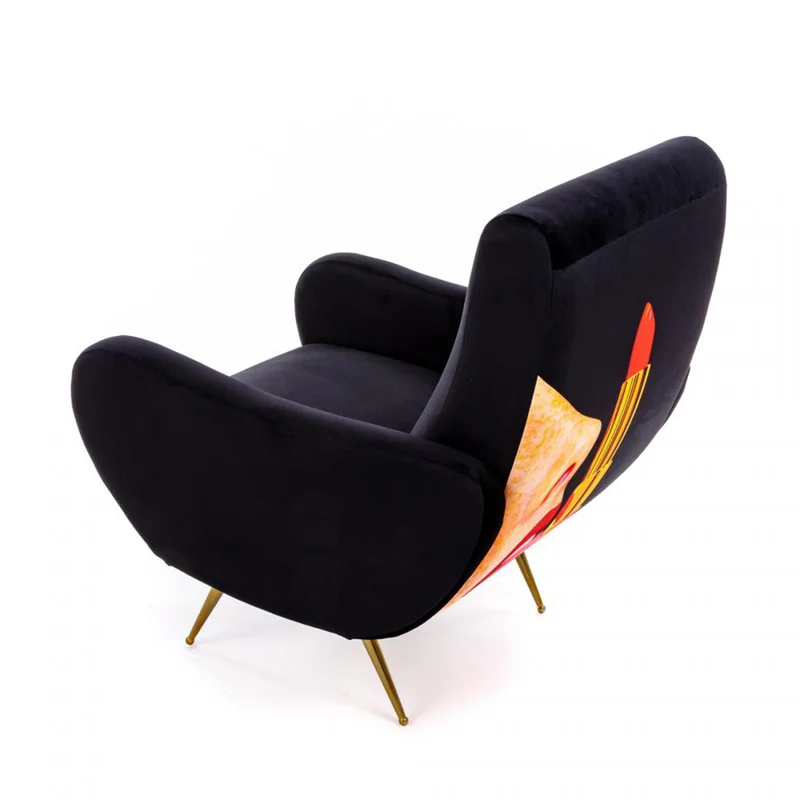 Sessel TONGUE schwarz