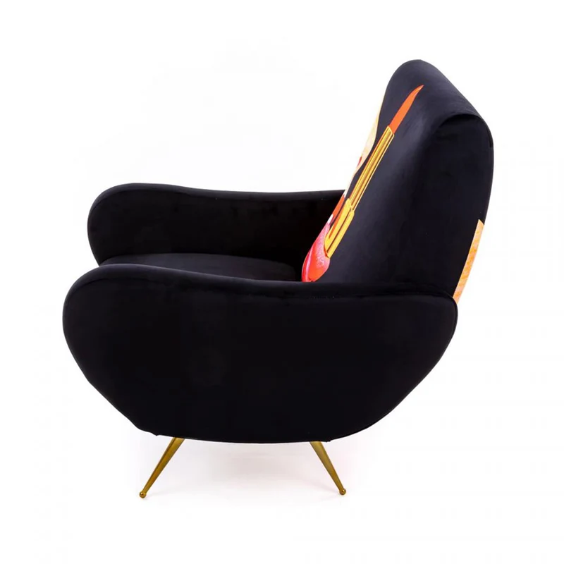 Sessel TONGUE schwarz