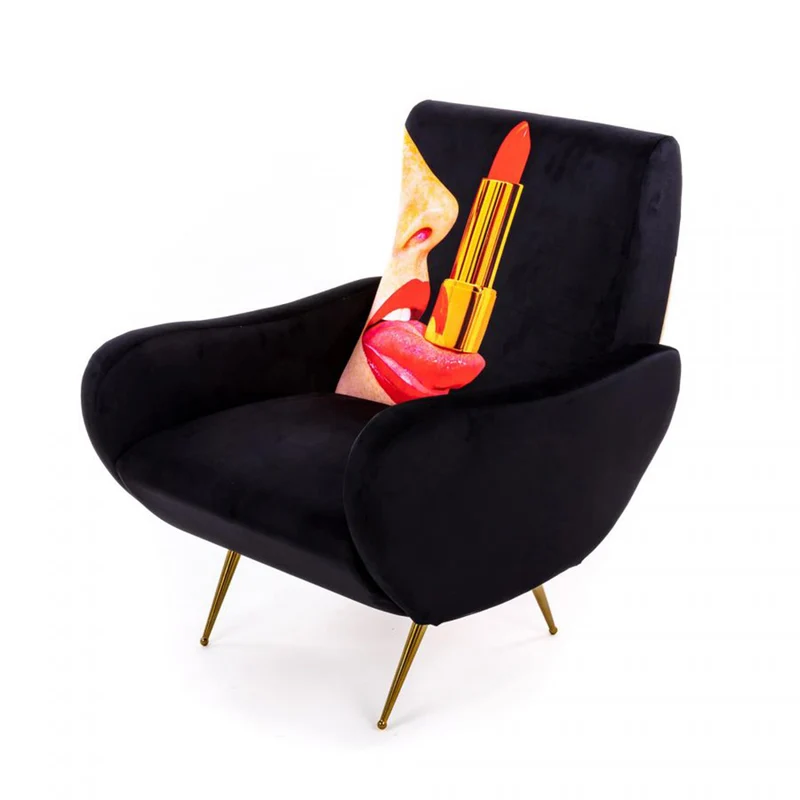 Sessel TONGUE schwarz