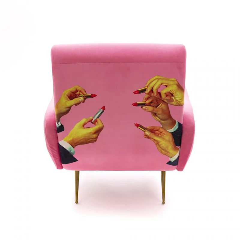 Sessel LIPSTICKS pink