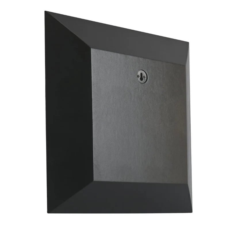 Spiegeltablett-Wanddeko MIROIR blau quadratisch