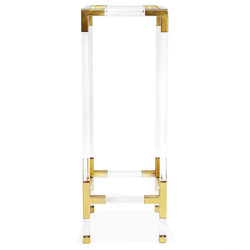 Säule JACQUES PEDESTAL gold, transparent