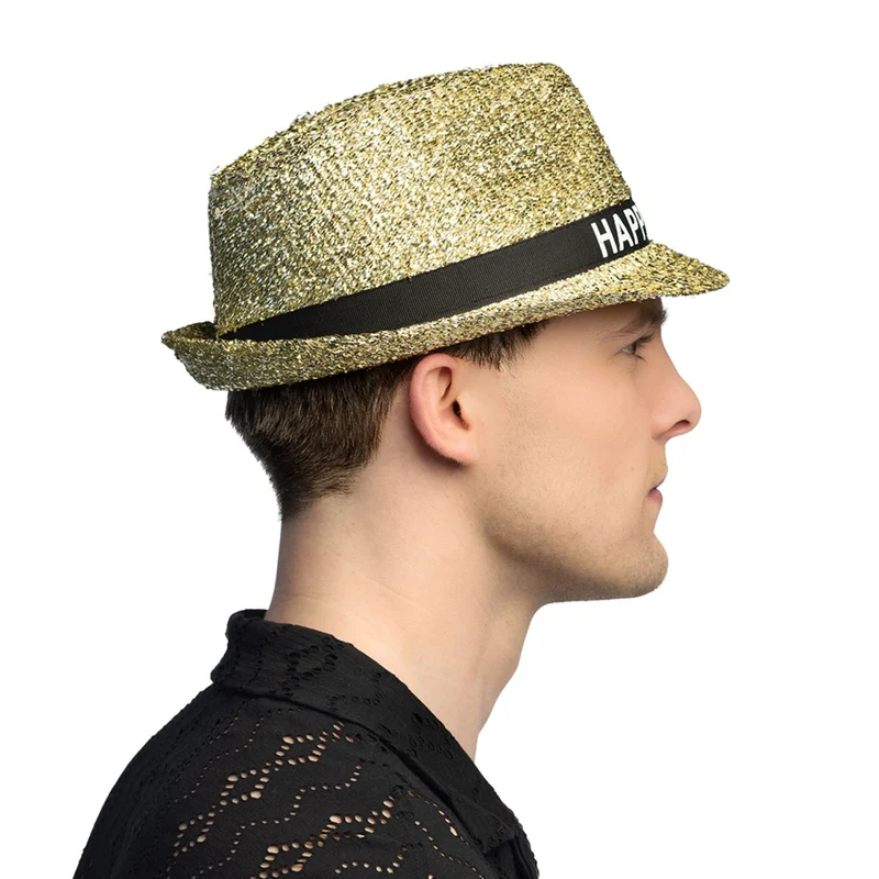 Hut Sparkling "Happy New Year" | Gold - Silvester
