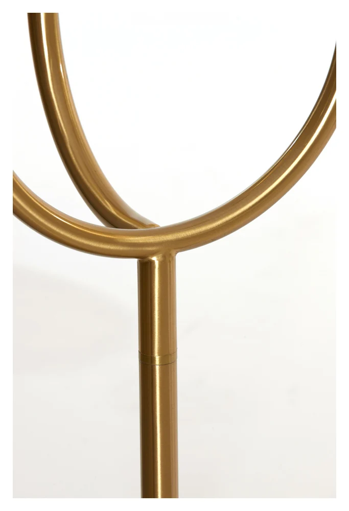 Stehleuchte MAGDALA 3 Leuchten, braun-gold, 38x20x162cm