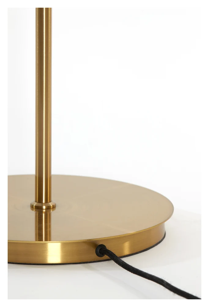 Stehleuchte MAGDALA 3 Leuchten, braun-gold, 38x20x162cm