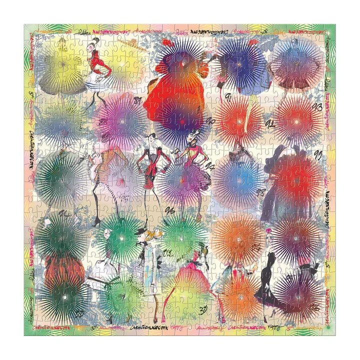 Zweiseitiges Puzzle JIGSAW 500teilig