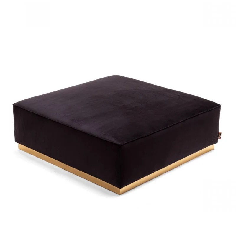 Modularer Pouf BLACK 103x103xh35cm