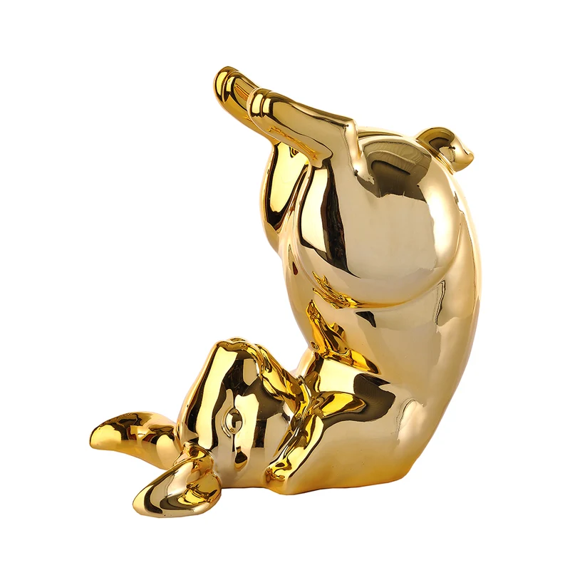 Spardose BUNNY BUM gold