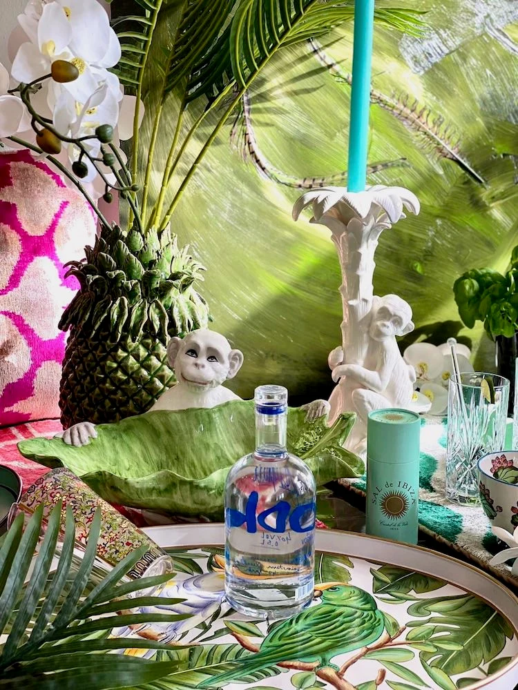 Schale 'MENAGERIE Monkey Leaf' aus Keramik