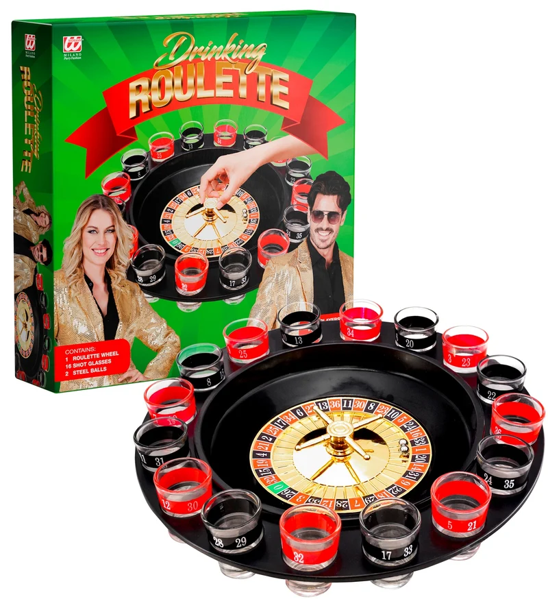 Party Trinkspiel Roulette Casino | Ø 30 cm