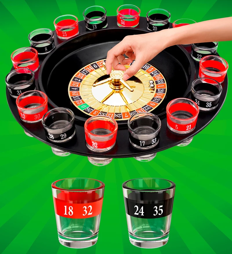Party Trinkspiel Roulette Casino | Ø 30 cm