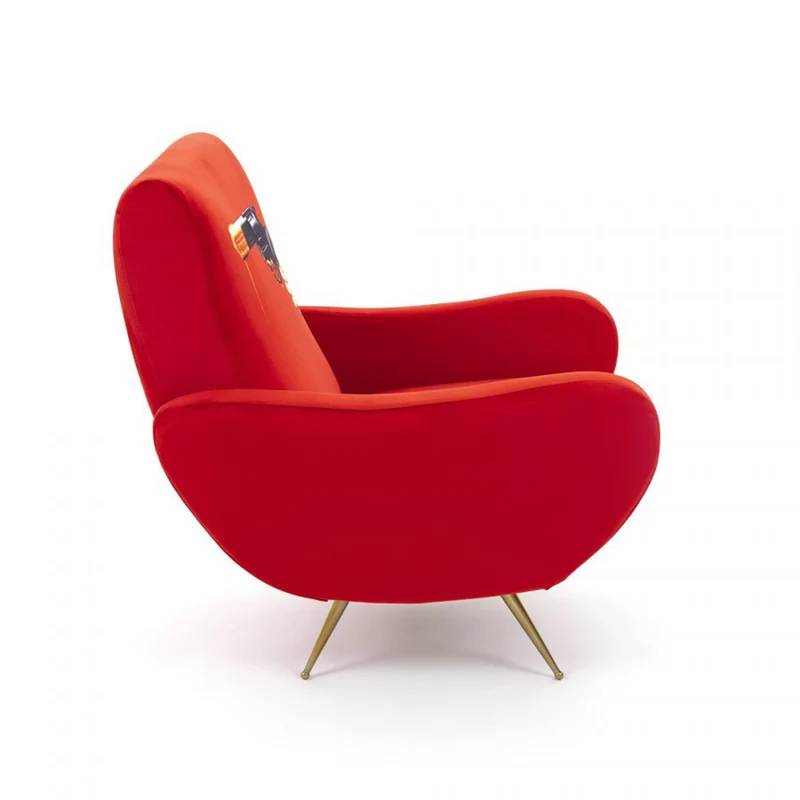 Sessel REVOLVER rot