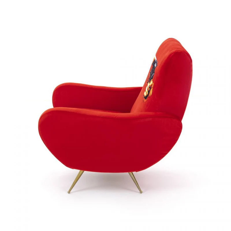Sessel REVOLVER rot
