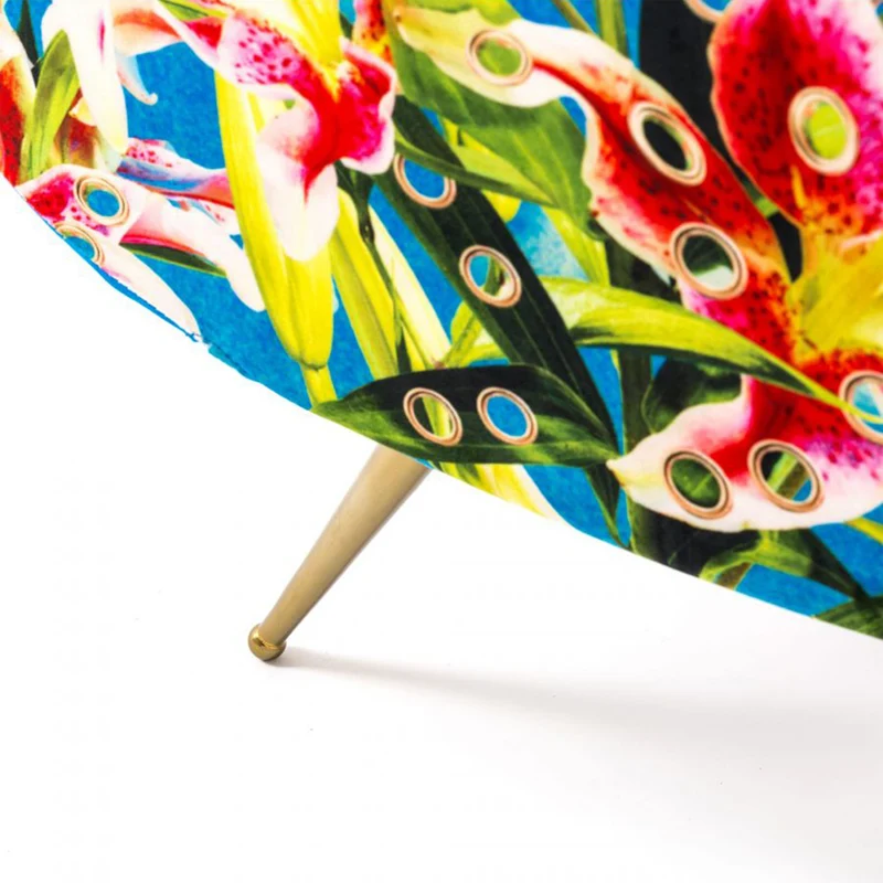 Sessel FLOWERS blau, bunt