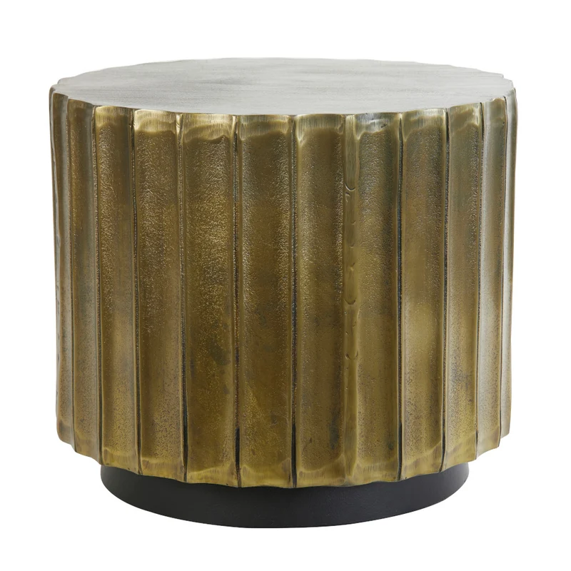 Beistelltisch KAVANGO antik bronze Ø45x39cm