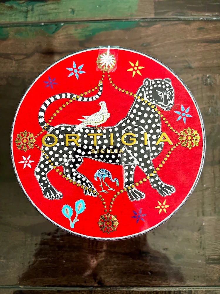 Glasteller ROT 5er Set der Ortigia Sicilia-Kollektion