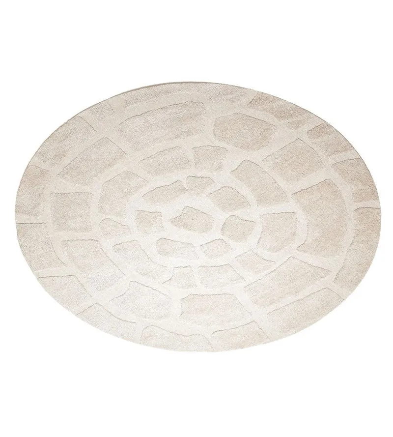 Teppich BAJELO rund beige Ø220 cm