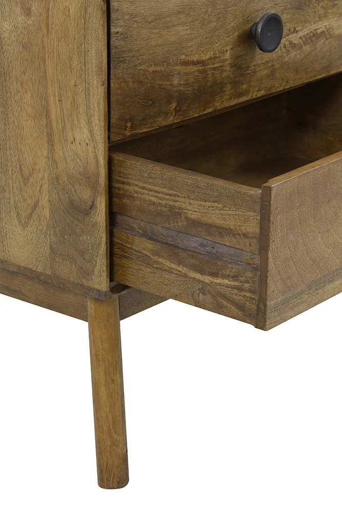 Sideboard ESPITA Holz Öl braun