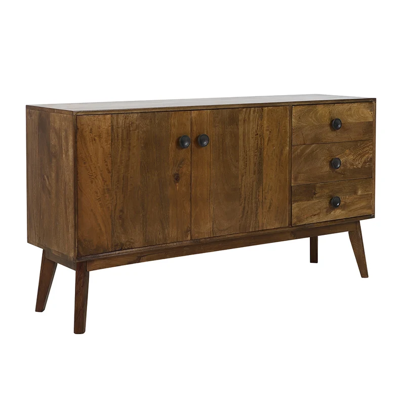 Kommode ESPITA Holz Öl braun