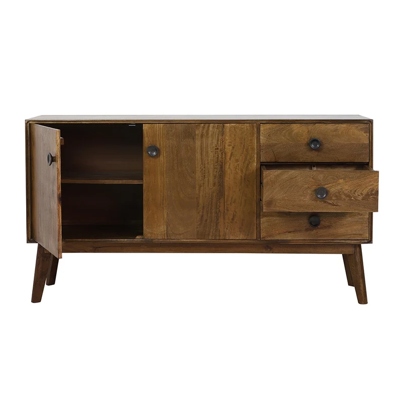 Kommode ESPITA Holz Öl braun