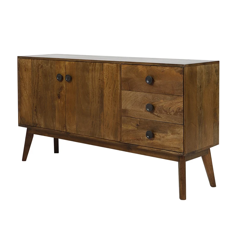 Kommode ESPITA Holz Öl braun
