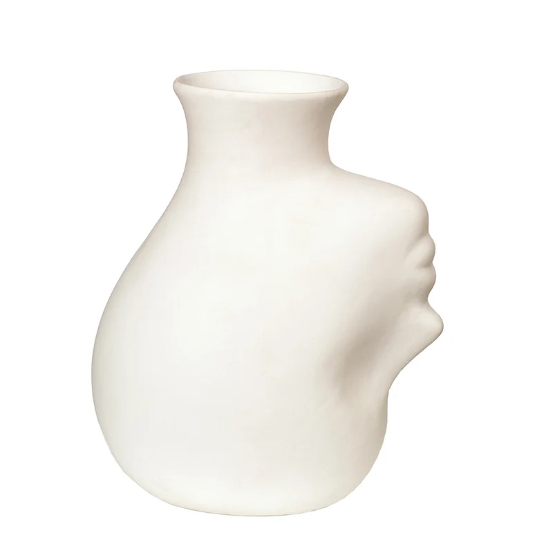 Porzellan Vase 'HEAD Upside Down' H25 cm