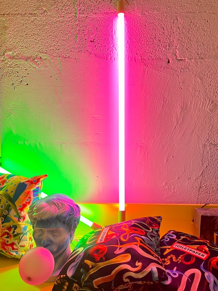 Neon-Leuchte 'LINEA LED PINK'